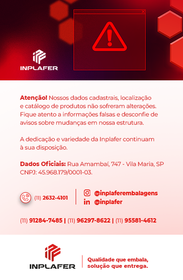 Cuidado com golpes: nossos dados oficiais não mudaram!